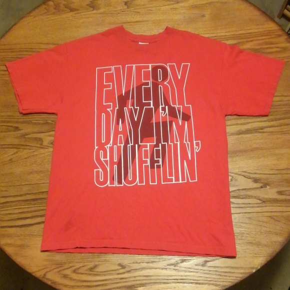 Every Day I'm Shufflin Shirt ♦️♠️ Hustling Shuffling Dealer Poker Las Vegas 🎴 - Picture 2 of 9